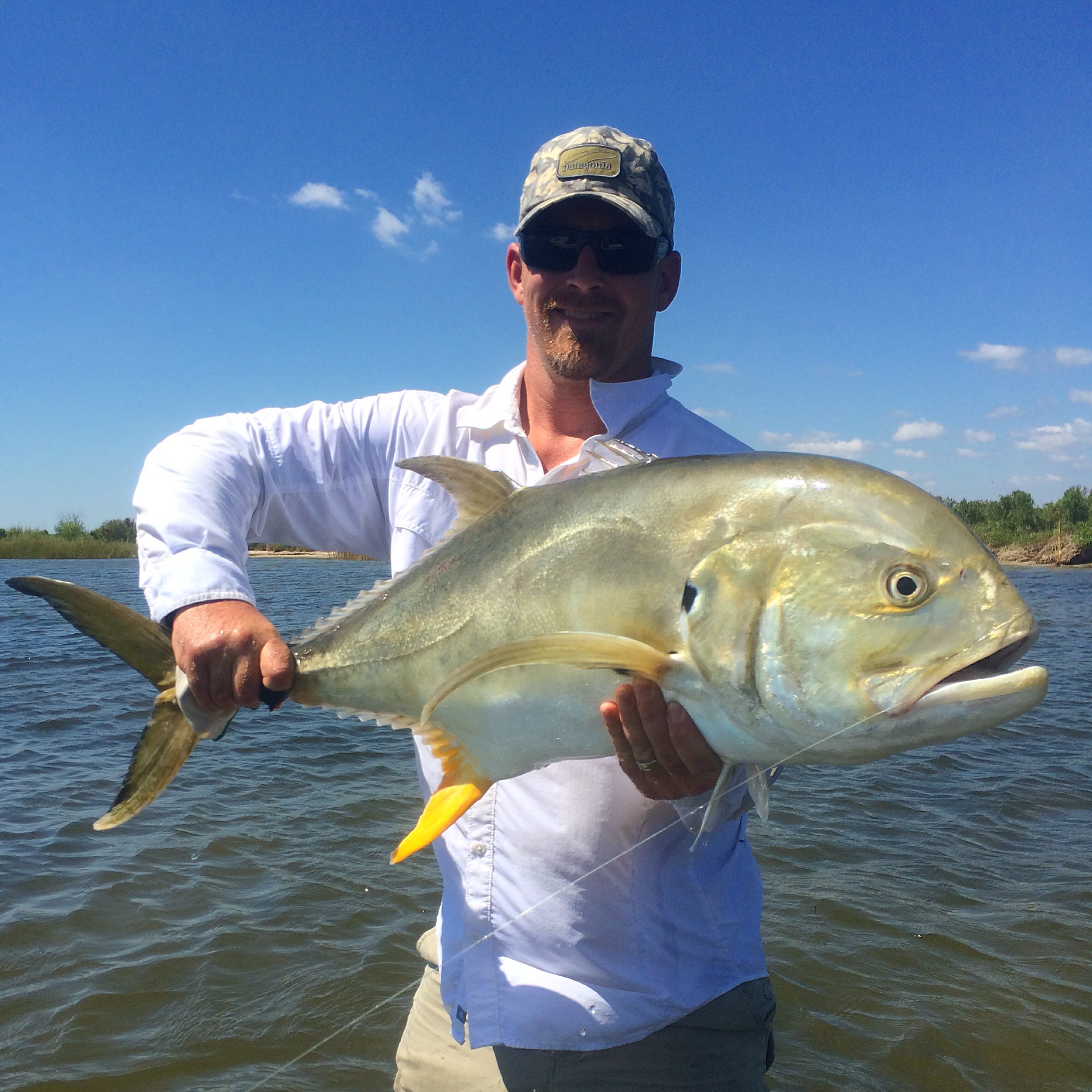 Fly fishing for Jack Crevalle in New Orleans’ backyard