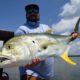 Huge flyfish captured during a summer trip