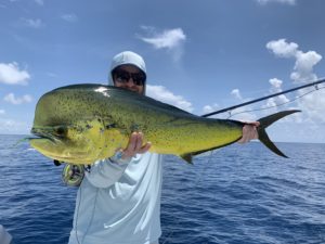 Enjoying Fly fishing during the summer in Louisiana